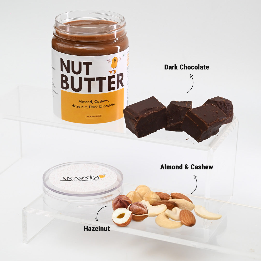 Mixed Nut Dark Chocolate Butter