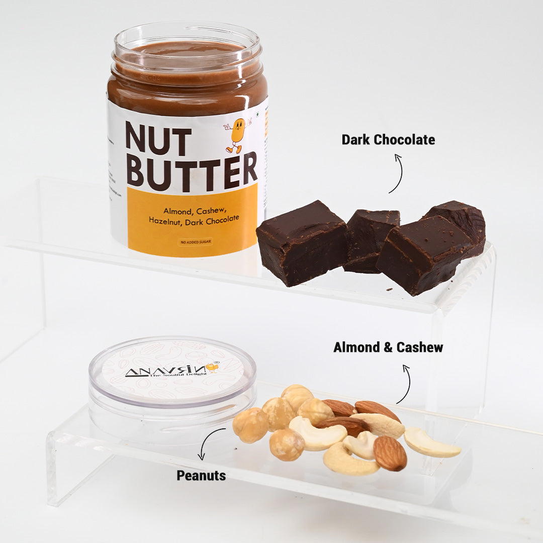 Mixed Nut Dark Chocolate Butter