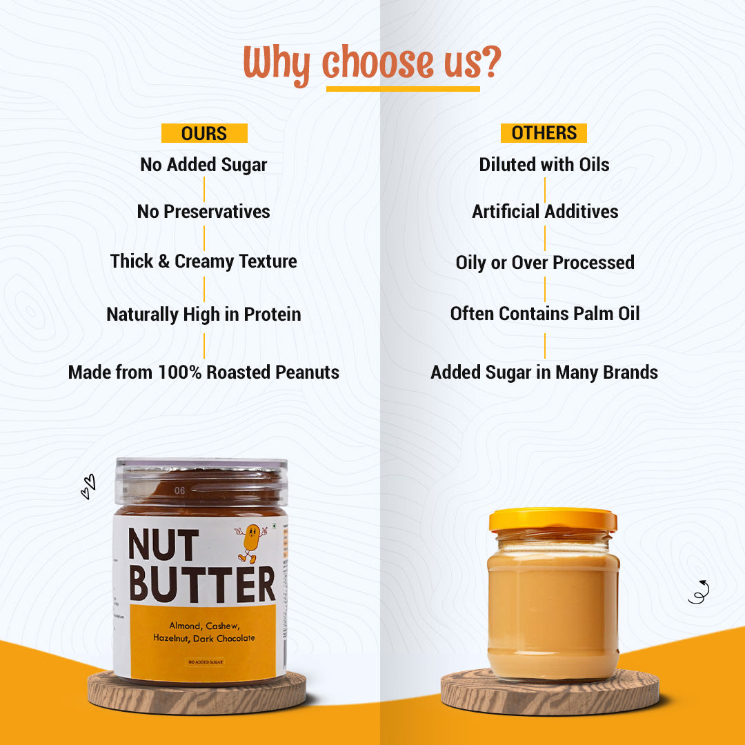 Mixed Nut Dark Chocolate Butter