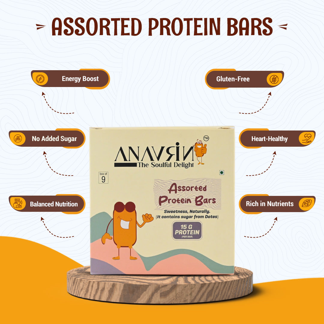 Assorted Protein Bar Box