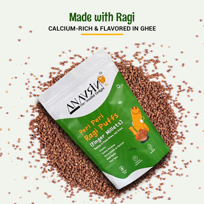 Roasted Ragi Puffs