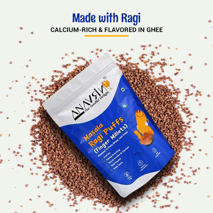 Roasted Ragi Puffs