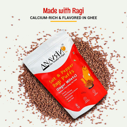 Roasted Ragi Puffs