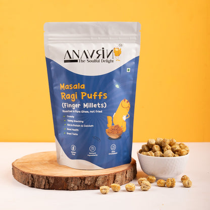 Roasted Ragi Puffs